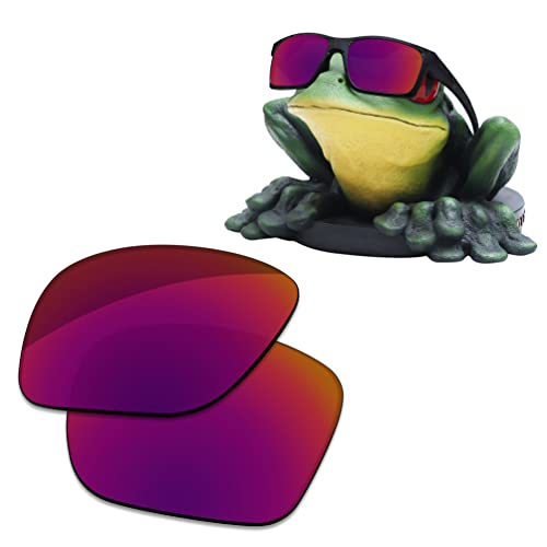 Acefrog Verres de rechange polarisés avec revêtement AR pour lunettes de soleil Oakley Mainlink OO9264-57 mm, Midnight Sun - Revêtement intérieur polarisé, Taille unique Cover