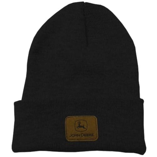 John Deere Beanie Hat (OFA, Black)