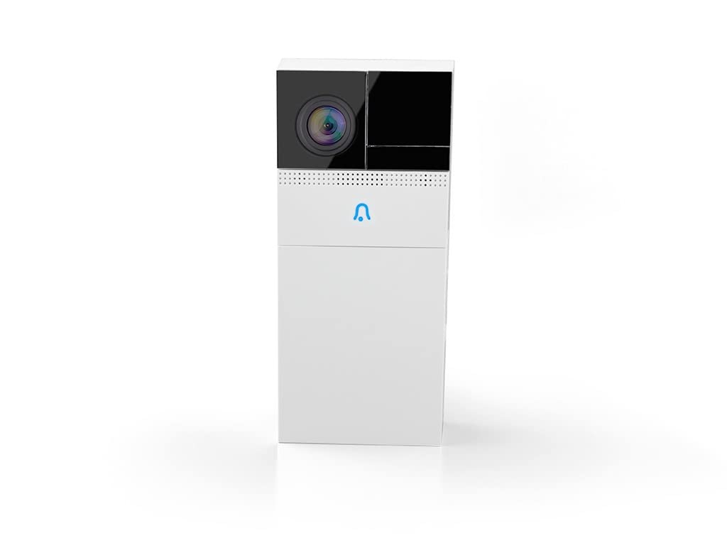 Caliber Unbekannt Audio Technology HWC501 IP-Video-Tuersprechanlage Funk, WLAN Komplett-Set 1 Familienhaus Wei, Weiß, Schwarz