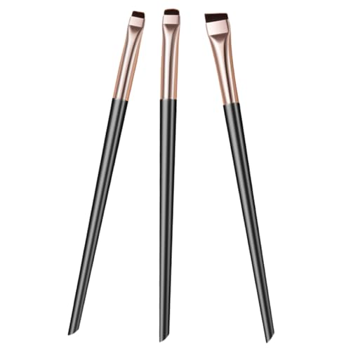 FRCOLOR Complete Makeup Brush Set Eye Liner Brush for Winged Liner Precision Application