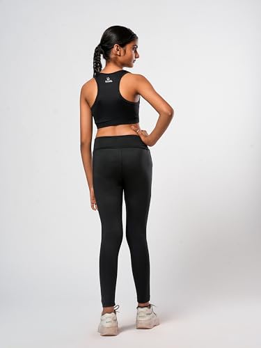 Image of Girl's Active Sports Wear Solid Short Sleeve Running Workout Tshirts Athletic Tops Lightweight Quick Dry Training Yoga Round Neck Tshirt (4 to 14 YRS)