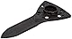 Bosch Accessories Bosch Professional Schleifzunge flach (für Dreieckschleifer), Schwarz