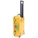 Pelican Yellow & Lime Green 1535 Air case. Comes empty and with wheels. Carry-on.