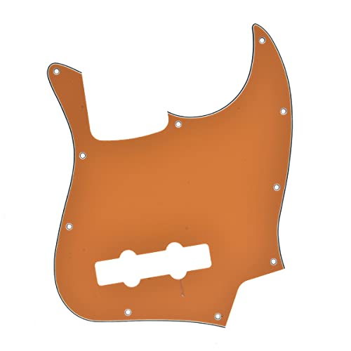 Dopro Jazz Bass J Bass Pickguard für USA/Mexican 4 String FD Jazz Bass orange 3-lagig Dopro Jazz Bass J Bass Pickguard für USA/Mexican 4 String FD Jazz Bass orange 3-lagig