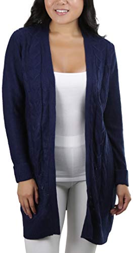 Image of ToBeInStyle Women's Warm Heavy Knit Long Sleeve Cardigans