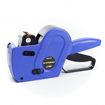 Kendo 26 price & labelling gun, single line, 8 characters