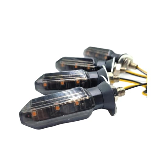 Intermitentes moto rotos sustitución fácil con indicador LED de señal de giro universal ámbar