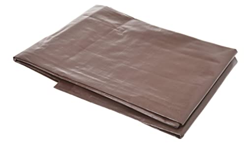 Aqbau® Bâche en Tissu Marron 200 g/m² - avec illets renforcés - Imperméable - Résistant à la déchirure - Film Industriel - 2 x 3 m