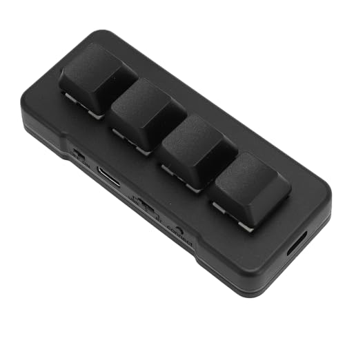 Teclado mecánico programable XUMIUZIY con macros de 4 teclas y retroiluminación RGB 2