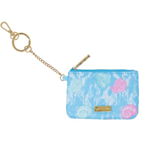Image of Lilly Pulitzer ID Holder Wallet, Wallet with Zip Close, Cute Card and ID Case for Women (Shelden)