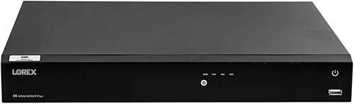 Lorex Sistema NVR de 3 TB con capacidad para cámara 4K 16 (Wifi cableadoFusion), capacidad de conectividad con cable + inalámbrica, visión remota,