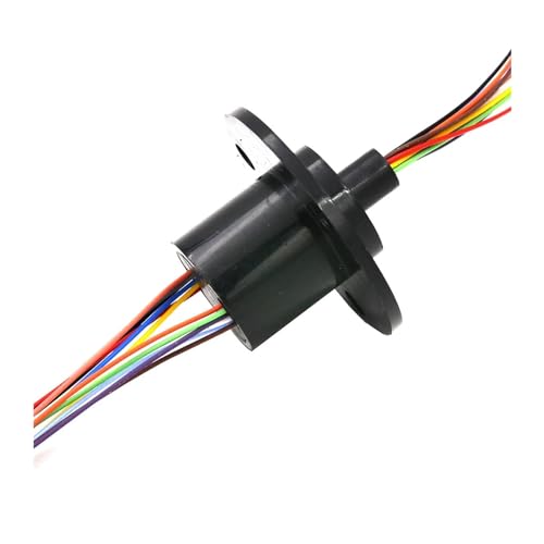 Bague collectrice électrique 22mm pour alimenter vos caméras et robots rotatifs