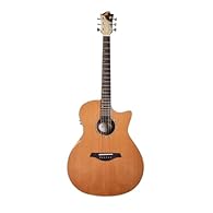 Craftsman-built Quality | Solid wood tops with high-quality laminate back and sides for superior sound and durability Complete Package | Includes a padded bag and strap, ensuring your guitar is protected and ready to wear Premium Playability | Featur...