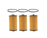 FPTYUE 3Sets Car Oil Filter & Gasket Seal Kit 5650359 Compatible for Holden Astra Barina Cruze Trax