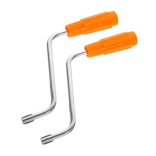 TOPPERFUN 2Piezas Mango De Repuesto Para Máquina De Pasta Accesorio Para Espagueti y Fettuccine Compatible Con Diversas Máquinas Construcción Duradera