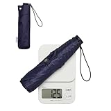 KIZAWA 日傘 折りたたみ 超軽量 カーボン日傘 6本骨 123g-156g uvカット 100 遮光 折り畳み 晴雨兼用 5級撥水 完全遮光 レディース 遮熱 おりたたみ傘 メンズ コンパクト 風に強い 暑さ対策 【無地】ネイビー