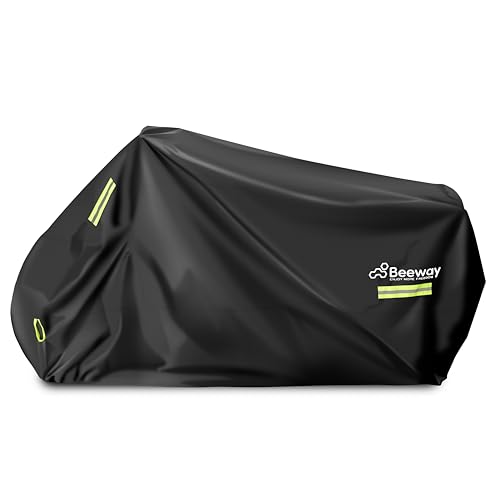 BEEWAY Motorbike Cover, Waterproof Motorcycle Cover Outdoor Indoor for...