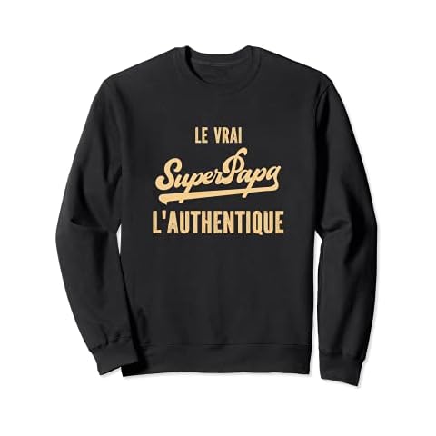 Super Papa Sweatshirt Cadeau Cover