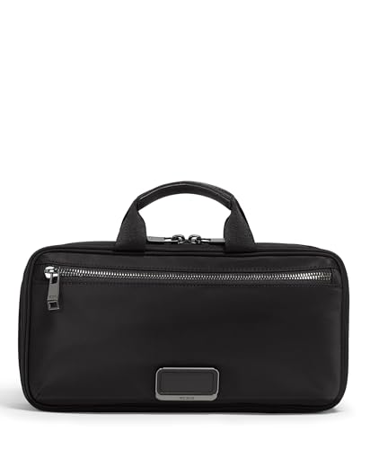 Tumi Womens Small Madeline Cosmetic Black/Gunmetal One Size