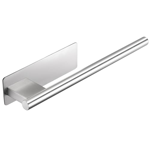 OETAMS Toalleros de Baño sin Taladro, Toallero Adhesivo Baño, 304 Acero Inoxidable Toalleros de Baño para Baño y Cocina, Plata