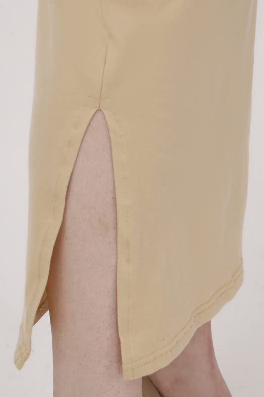 Image of Lycra Blend Cotton Saree Shapewear Petticoat for Women and Girls, Skirts Shapewear Dress for Saree