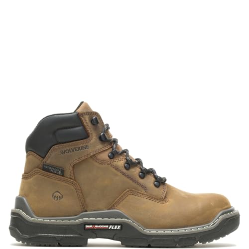 Image of Wolverine Unisex-Adult Raider DuraShocks 6 inch Waterproof Composite Toe