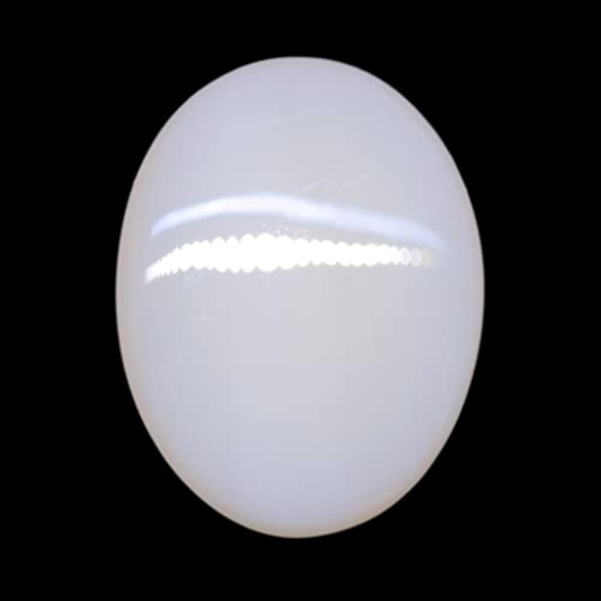 Natural White Stone Original Certified Australian Gemstone, 4.91 Carat