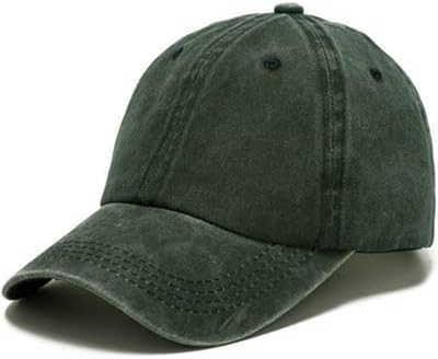 Custom Baseball Cap Name Text Word Embroidered Dad Hat. Unstructured Adjustable Metal Buckle - Image 2