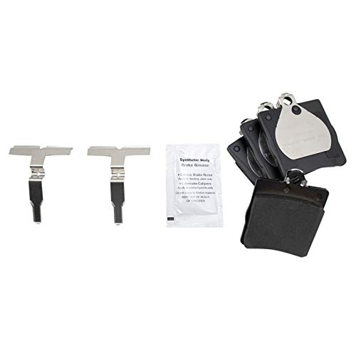 Image of TRQ Rear Brake Pad & Rotor Kit Compatible with 1996-2011 Mercedes-Benz