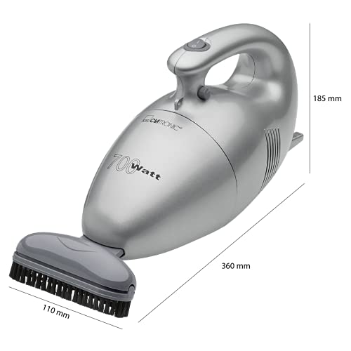 Clatronic Hs 2631 Aspirateur à Main Compact: 24 X 12 X 15 cm Léger Filtre Permanent Facile à Nettoyer - Image 7