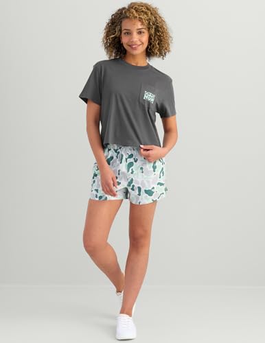 HUK Tee, Comfortable Performance Fishing Short Sleeve T-Shirt with Chest Pocket for Women3