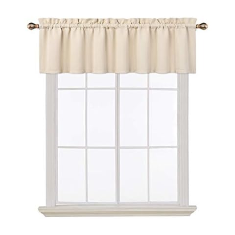 CAROMIO Thermal Insulated Blackout Valances Cover