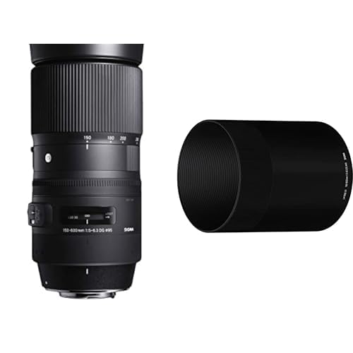 Sigma Objectif 150-600 mm F5-6.3 DG OS HSM Contemporary - Monture Canon & Soleil 150-600 mm f5, 0-6,3 pour dG oS HSM Contemporary 1050-01 lH