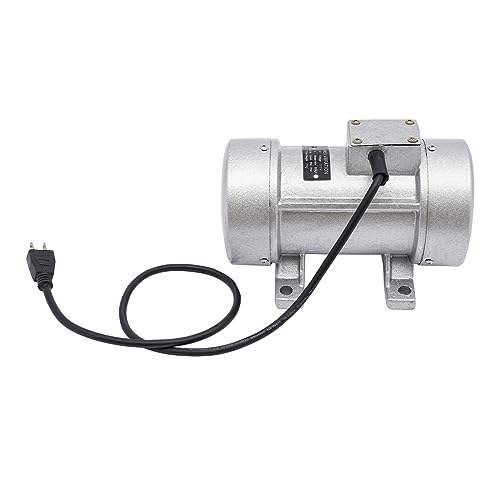 DYNAMI Concrete Vibrator Motor 550W Electric Vibrating Shaker,110V 60HZ 300kg/f 2840rpm Table Vibrator Motor for Vibrating Conveyor/Feeder, Vibrating Screen