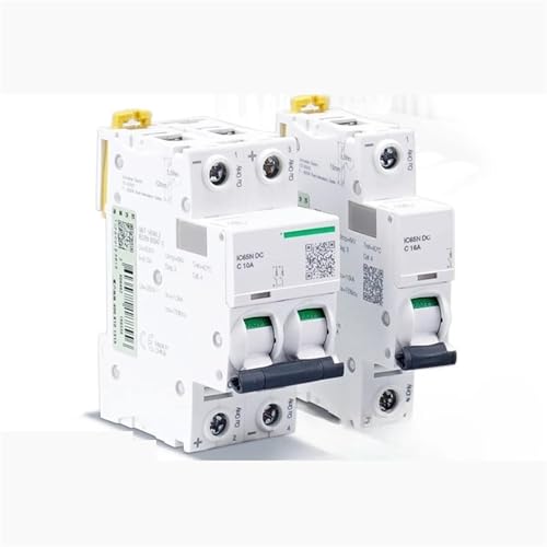 Disjoncteur CC IC65N-DC 2P 16A pour la protection de circuit continu bipolaire