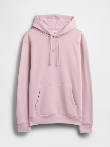 Image of Gap Men Printed Cotton Blend Relaxed Fit Full Sleeve Hoodie