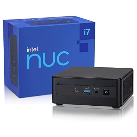 Intel NUC 11, Latest Desktop Mini PC,Intel Core i7-1165G7 2.8 GHz - 4.7 GHz Turbo,8 Thread, 12MB Cache, Kingston 16GB RAM, Kingston 512GB PCIe SSD, 28W Intel Iris Xe Graphics, Win 10 Pro Cover