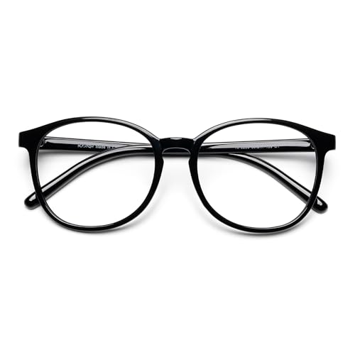 Image of Blue Light Blocking Glasses for Women Men, Square Thick Frame Anti Eyestrain & UV Glare JF6218