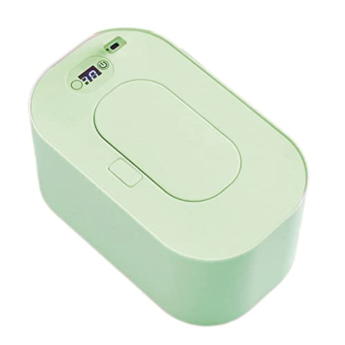 Hiinice Wet Wipes Warmer,Baby Wet Wipes Warmer Usb Wipe Dispenser Portable Diaper Wipes Heater Box For Home Car Travel Green #TOP7