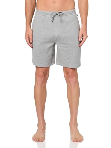 BOSS Men's Waffle Contrast Logo Lounge Shorts