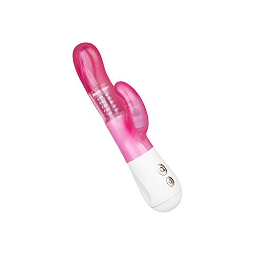 EIS Rabbit-Perlenvibrator | 7 Vibrationsprogramme & 7 Rotationsfunktionen | Erotik-Spielzeug für Frauen | Sexspielzeug ohne Weichmacher | 22 cm