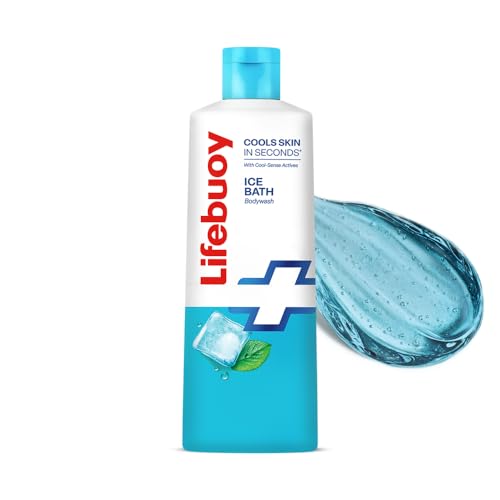 Image of LIFEBUOY Ice Bath Bodywash, 235ml, for Instant Heat Relief, with Menthol and Cool Sense Actives, Cools Skin in Seconds, Refreshing Fragrance, for Men and Women