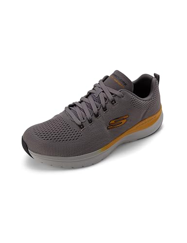 Skechers Ultra Groove - TEMPL Mens Shoes (Numeric_11) Grey Yellow