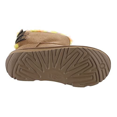 UGG Girls' Bailey Bow Plaid Punk Boot3