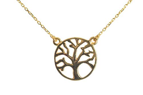 BeautifulGreekStatues Collana Albero della Vita, Collana con Albero, Collana in Argento Sterling, Collana con Ciondolo, Gioielli, Regalo per lei