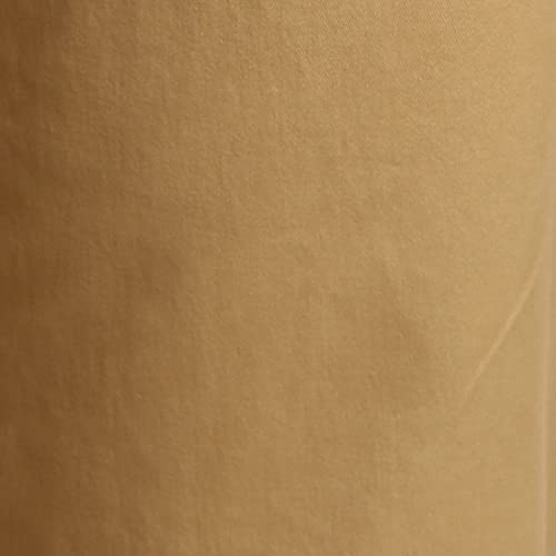 Image of Parx Men Low Rise Tapered Fit Solid Pattern Cotton Spandex Blend Flat Front Casual Trouser