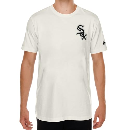T-shirt Chicago White Sox New Era MLB Hotdog Off White pour homme