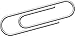 Paperclips Kangaro 25 mm Round Box of 100 Zinc Plated