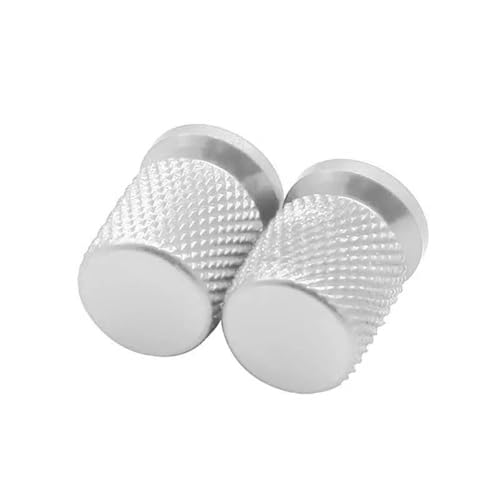 Bouchons de valve pour Yamaha YZF R1 R6 en aluminium CNC argent