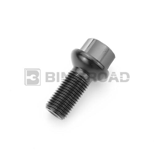 Image of 5Pcs M14 x 1.5 Wheel Lug Bolts Nuts Compatible with Mercedes Benz C300 E350 CLA250 GL350 ML350 SLK350 W204 W211 C209 W164 W251 (Replaces 0009908307)